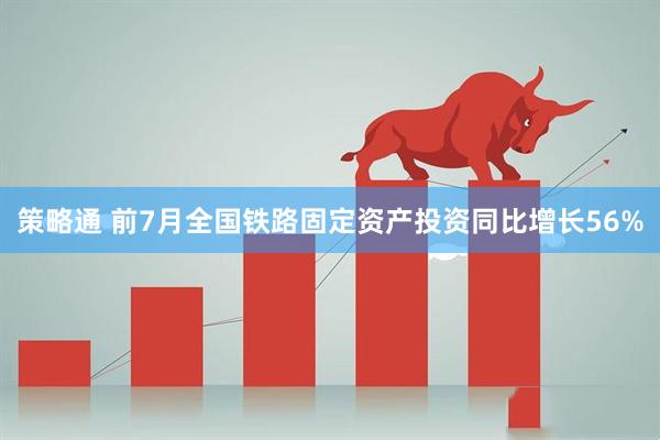策略通 前7月全国铁路固定资产投资同比增长56%